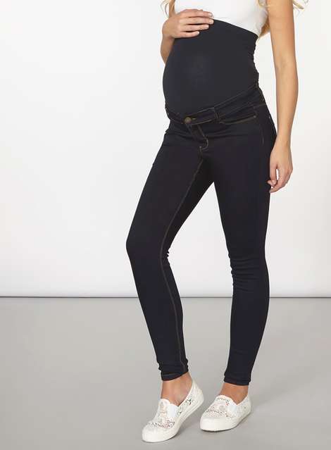 **Maternity 'Forever Fit' Indigo Authentic Superskinny Convertible Jeans